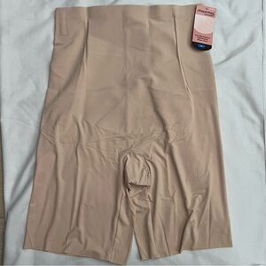 Shapermint Essentials Everyday Empower High-Waisted Shaper Short / XL Beige NEW